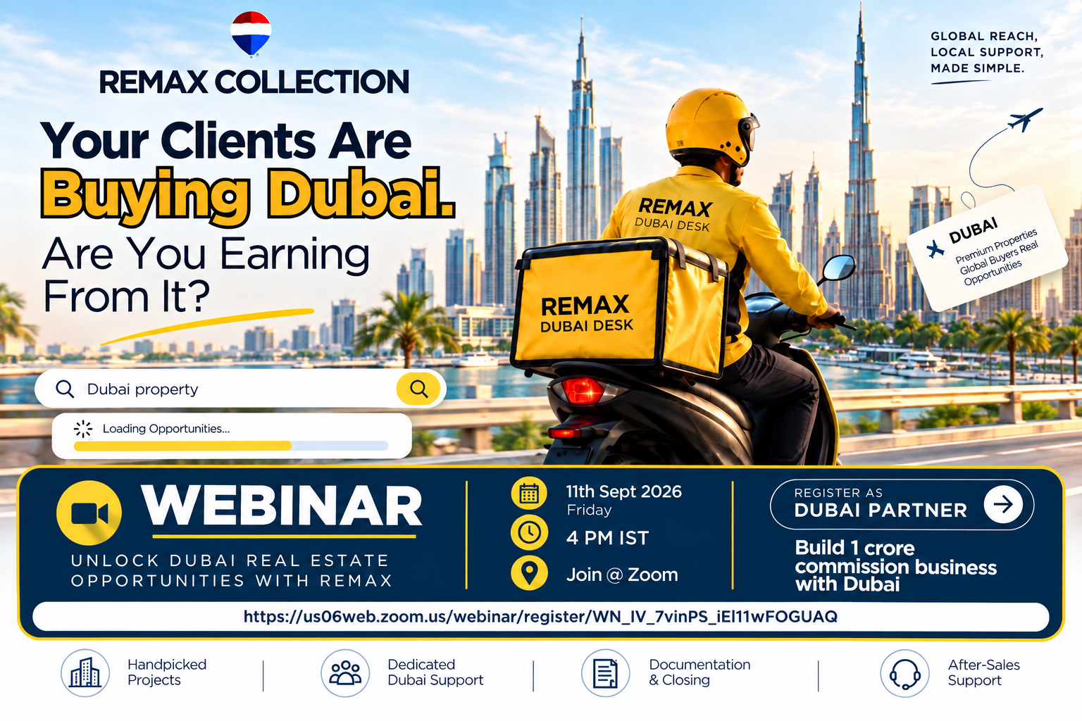 Unlock Dubai.. Exclusive broker webinar on Friday 11th Sept at 4pm