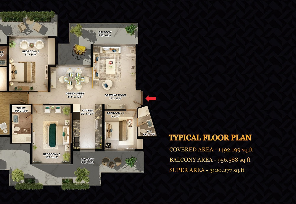 Floor plan 1