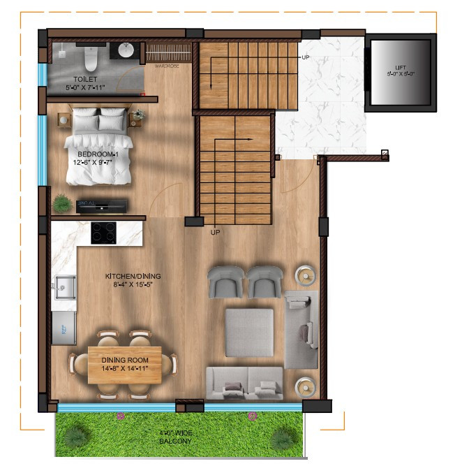 Floor plan 1