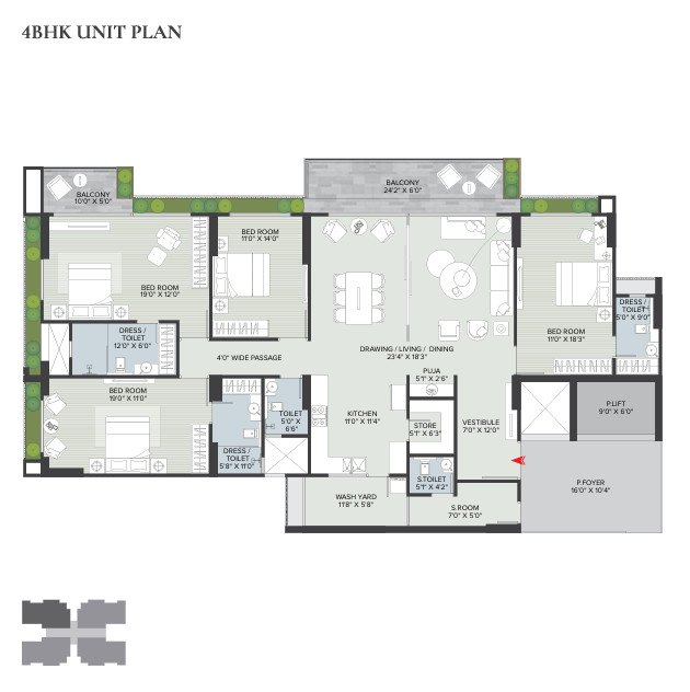 Floor plan 1