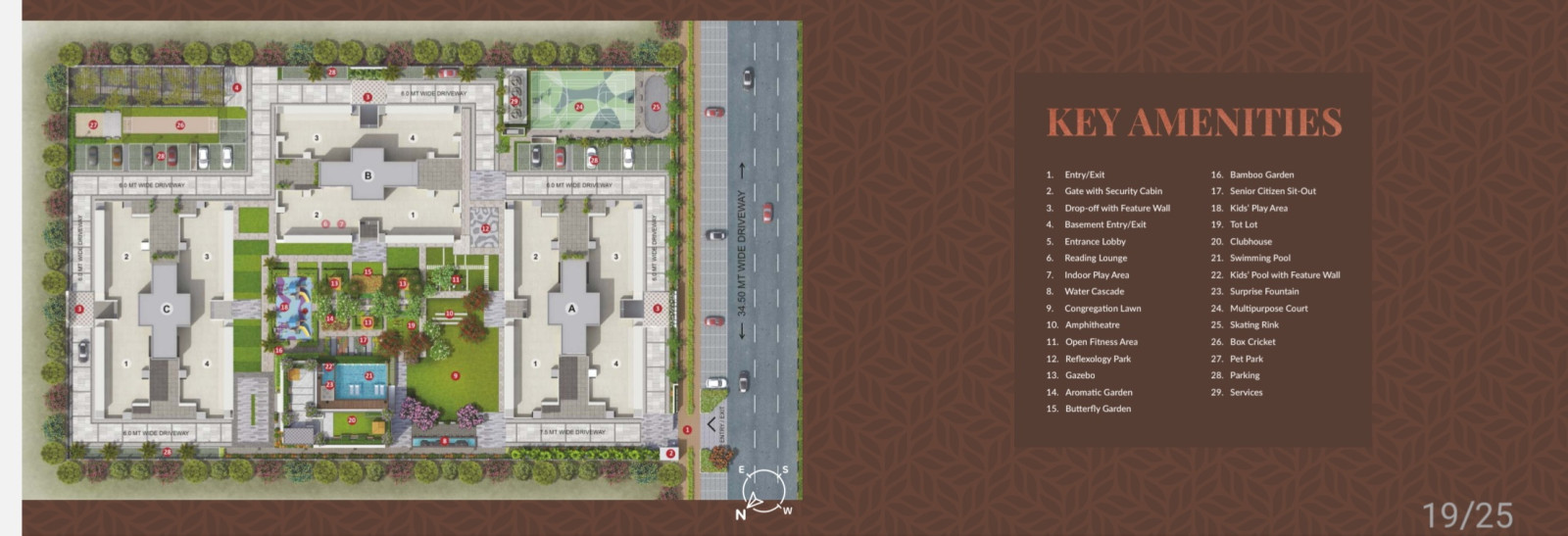 Society Amenities Planning