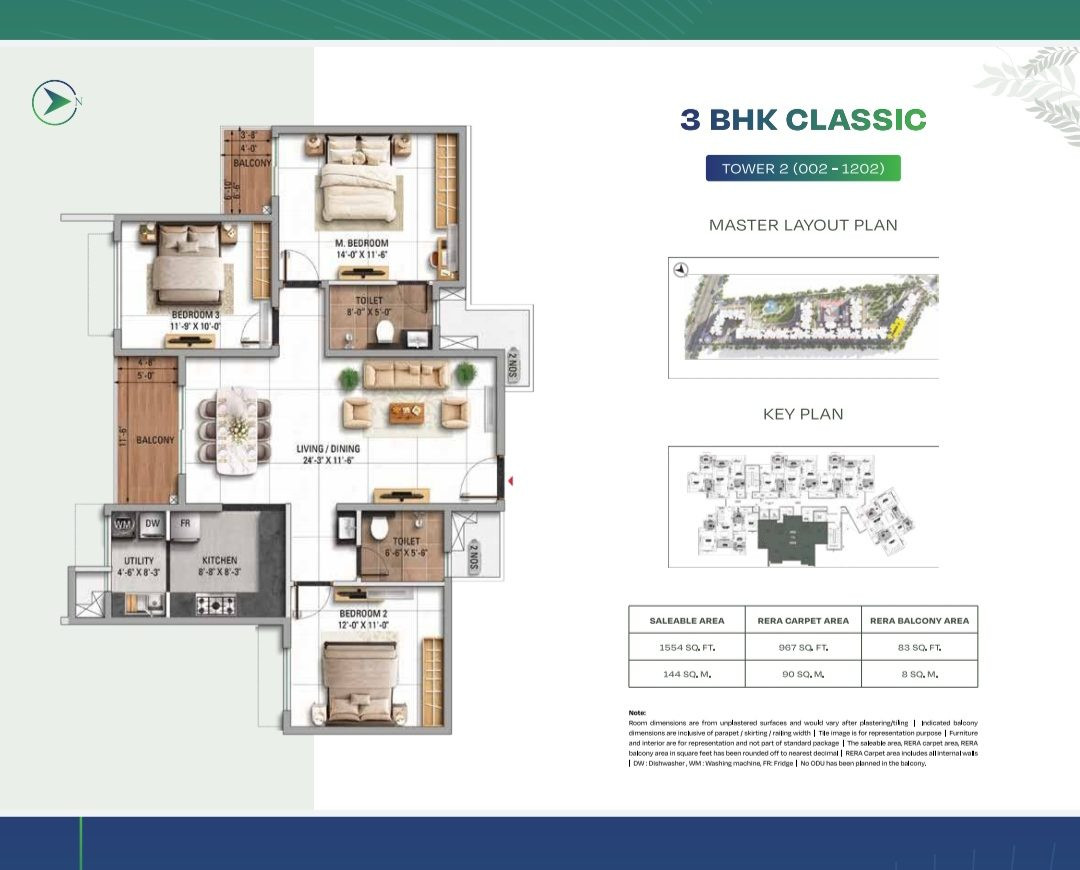 3 BHK Apartment for sale in Bagalur, Bengaluru