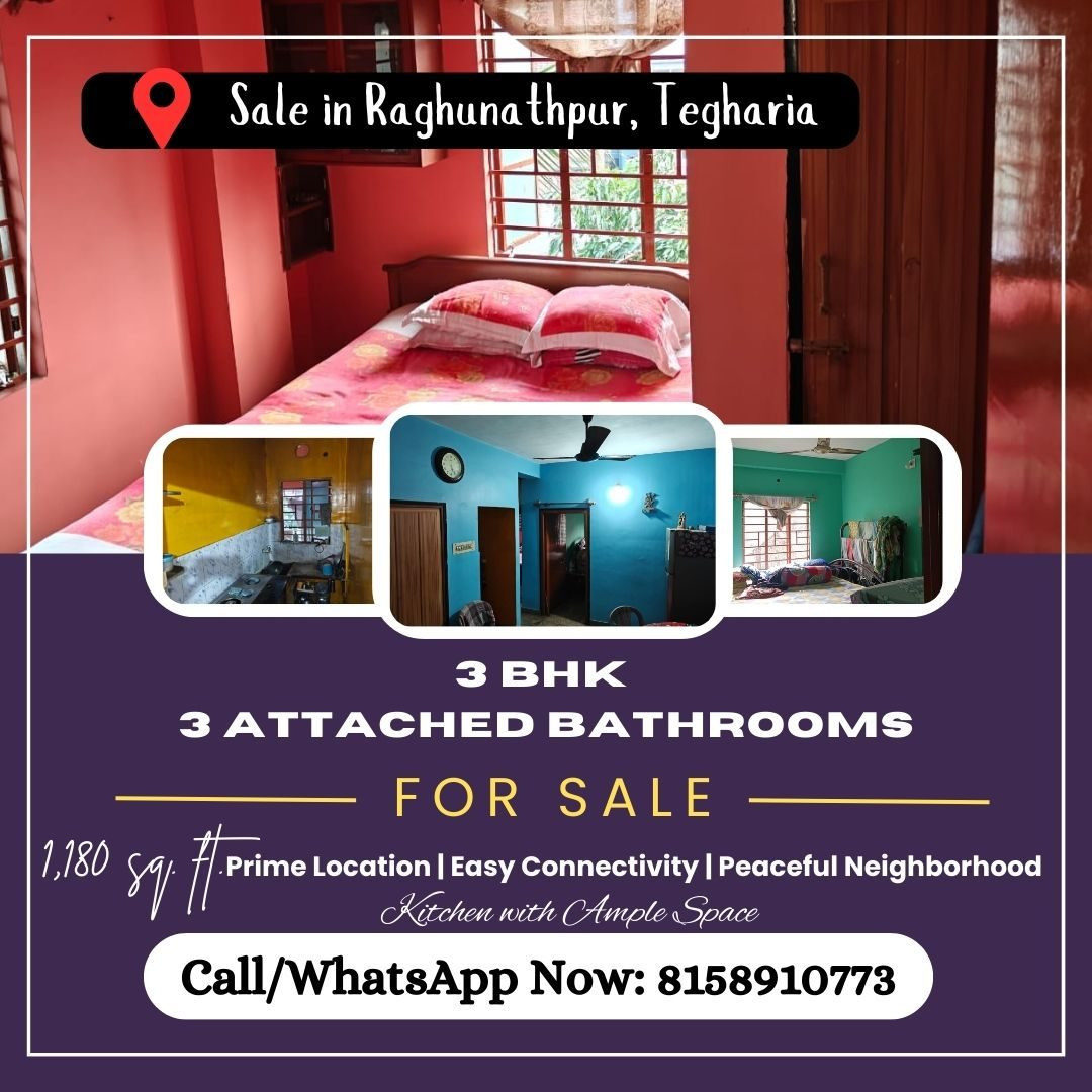 3 BHK Apartment for sale in Baguiati, Kolkata