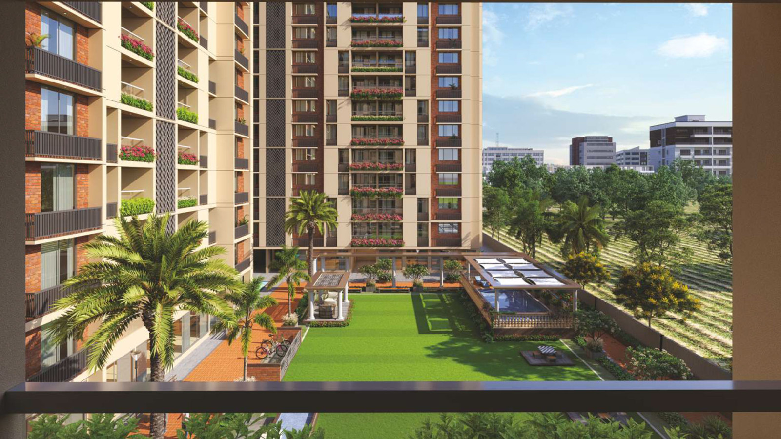 3 BHK Apartment in South Bopal, Ahmedabad — photo 3