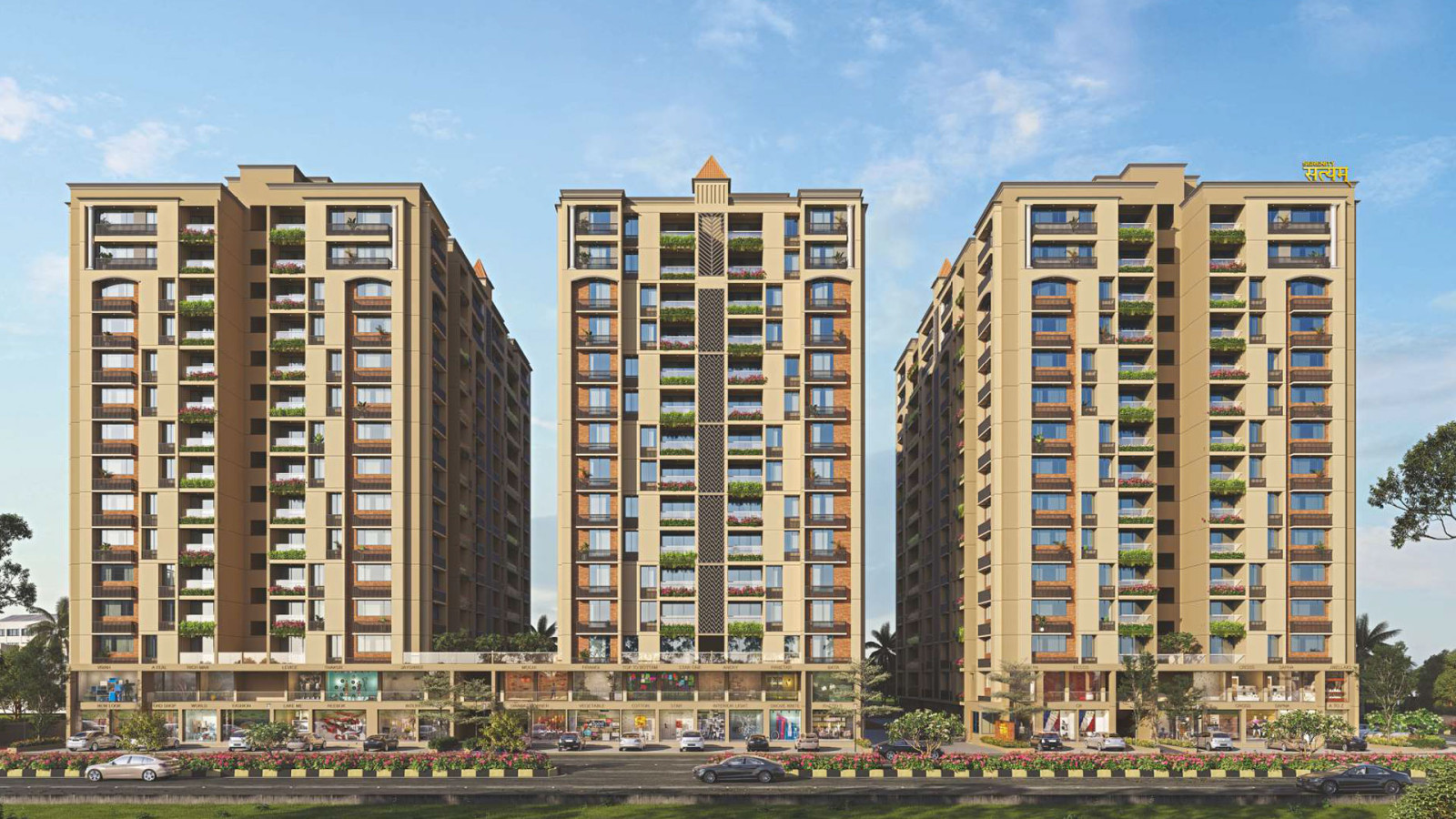 3 BHK Apartment for sale in South Bopal, Ahmedabad