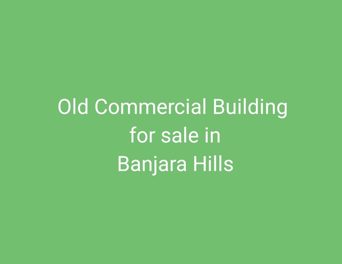 Showroom for sale in Banjara Hills, Hyderabad