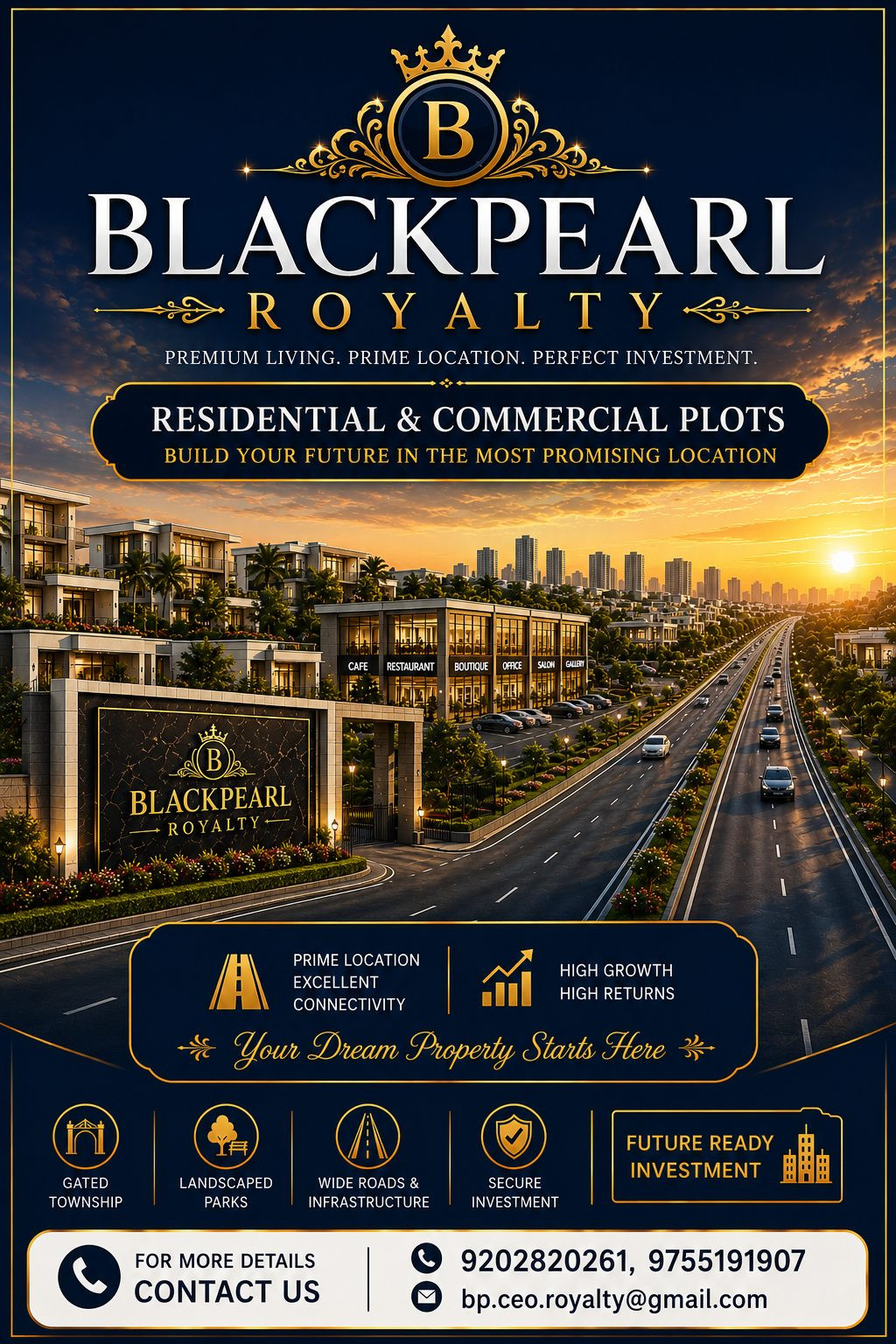Mixed-use plot for sale in Indore
