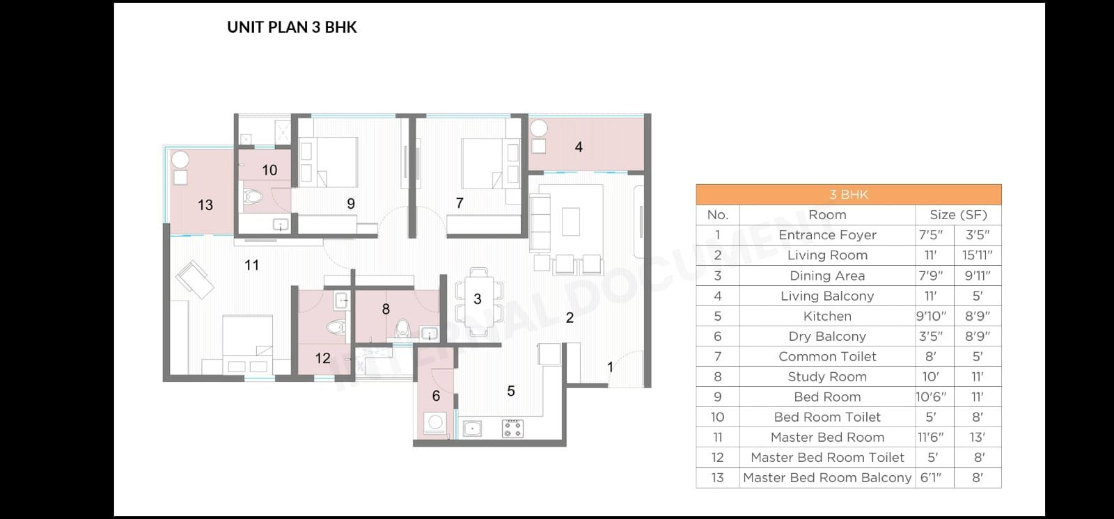 3 BHK Apartment for sale in Baner, Pune