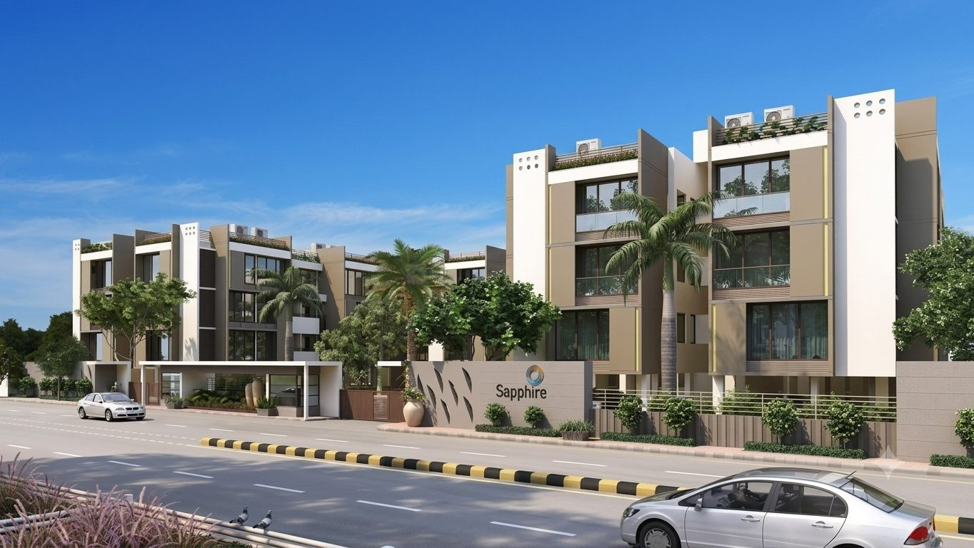3 BHK Apartment for sale in Thaltej, Ahmedabad
