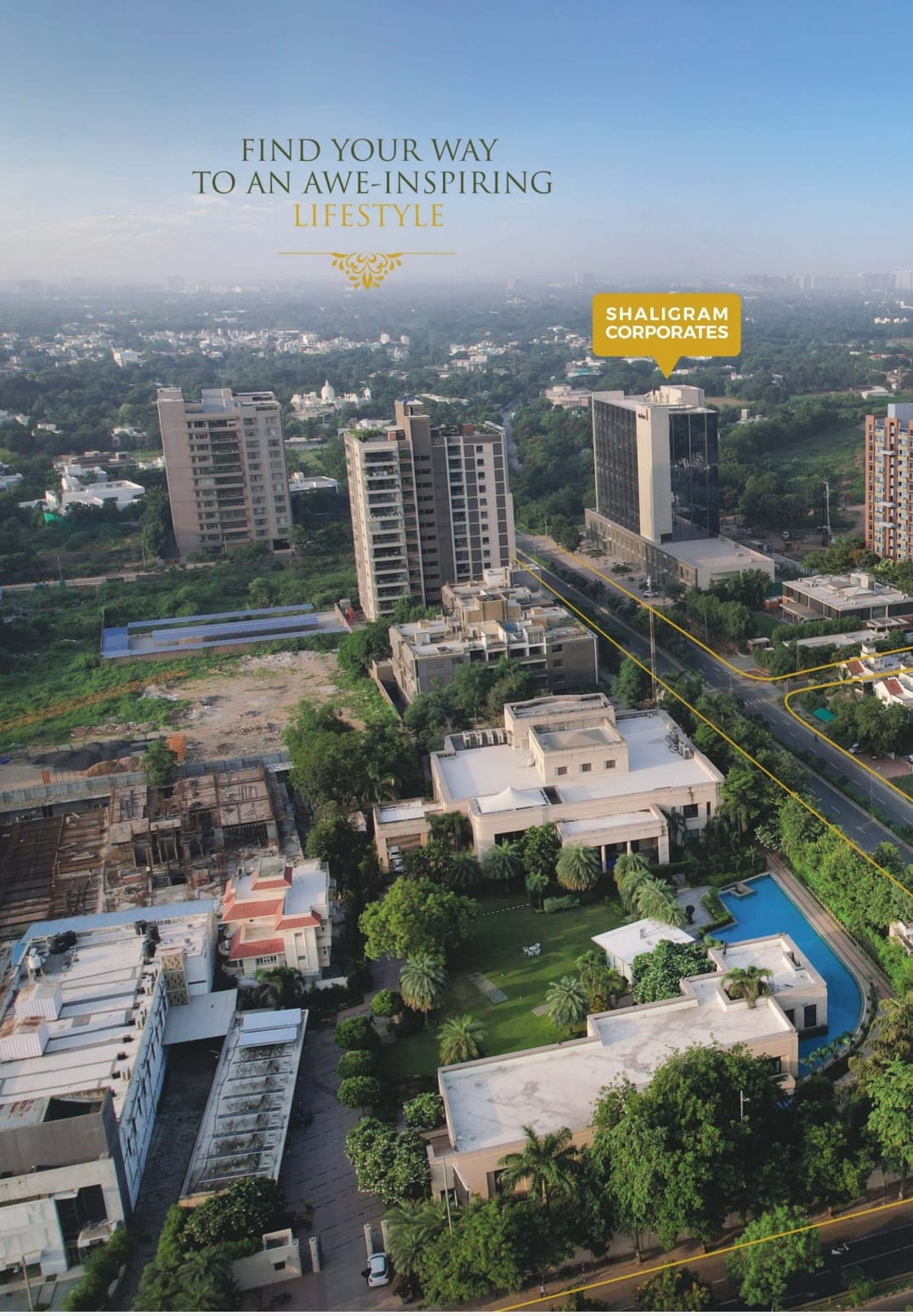 4 bhk in shaligram luxuria