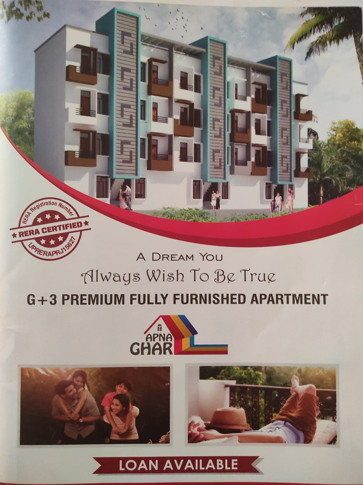 2 BHK Apartments for Sale at Mohanlalganj opposite Surya Group of Institution