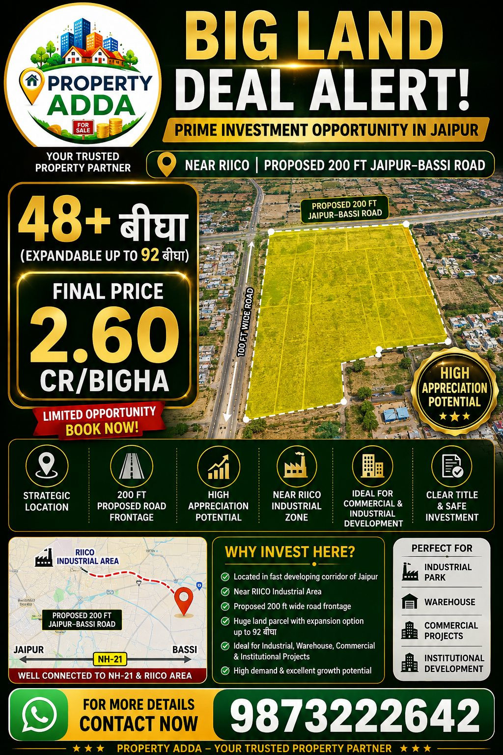 Farm land in Bassi — hero photo