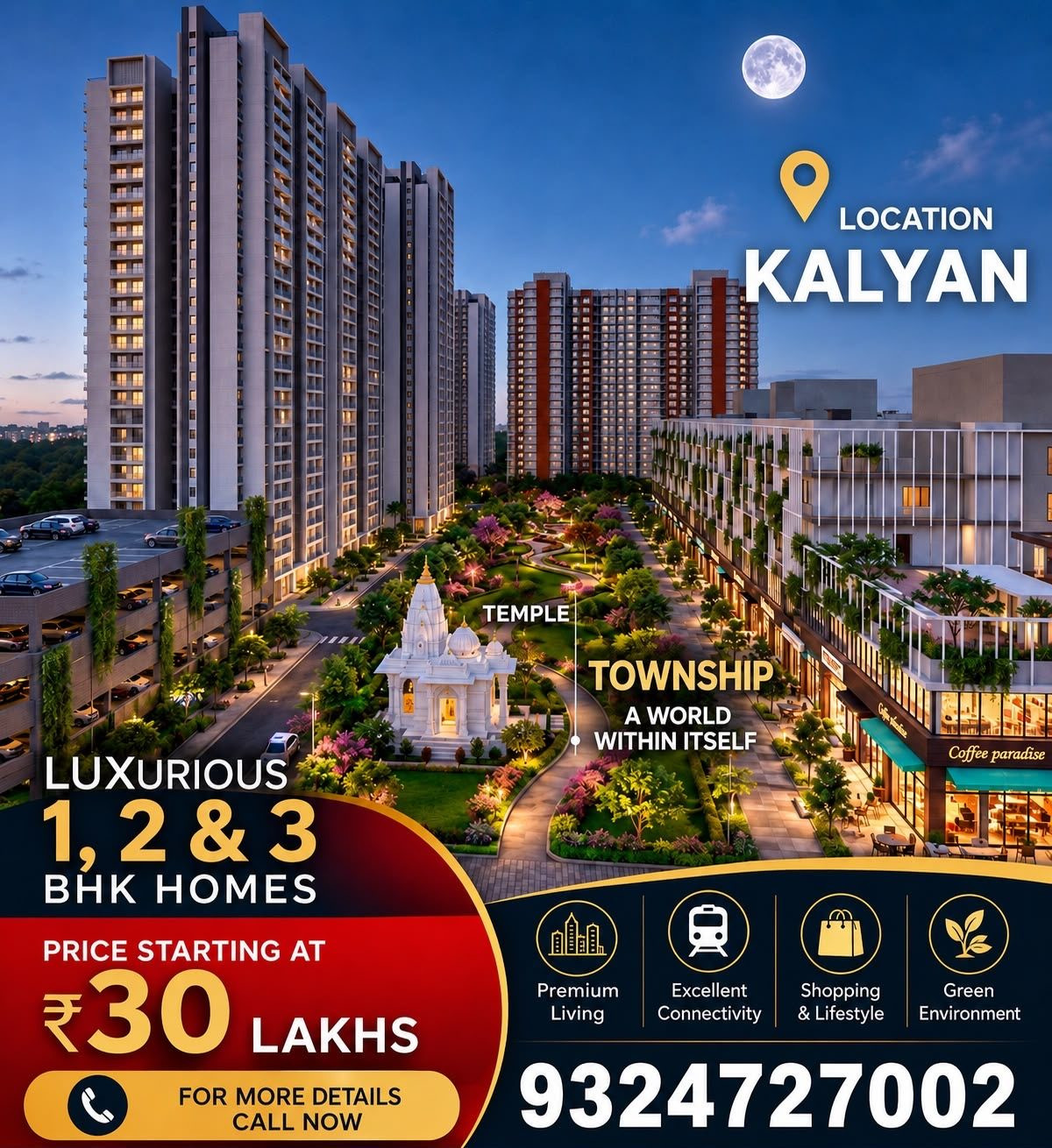 1 BHK Apartment for sale in Kalyan East, Thane