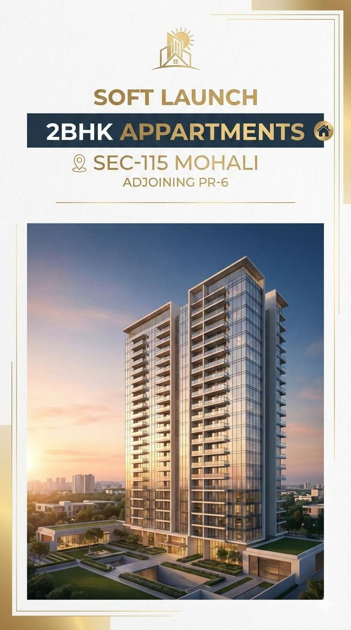 2 BHK Mohali Flat For Sale by Guru Estate