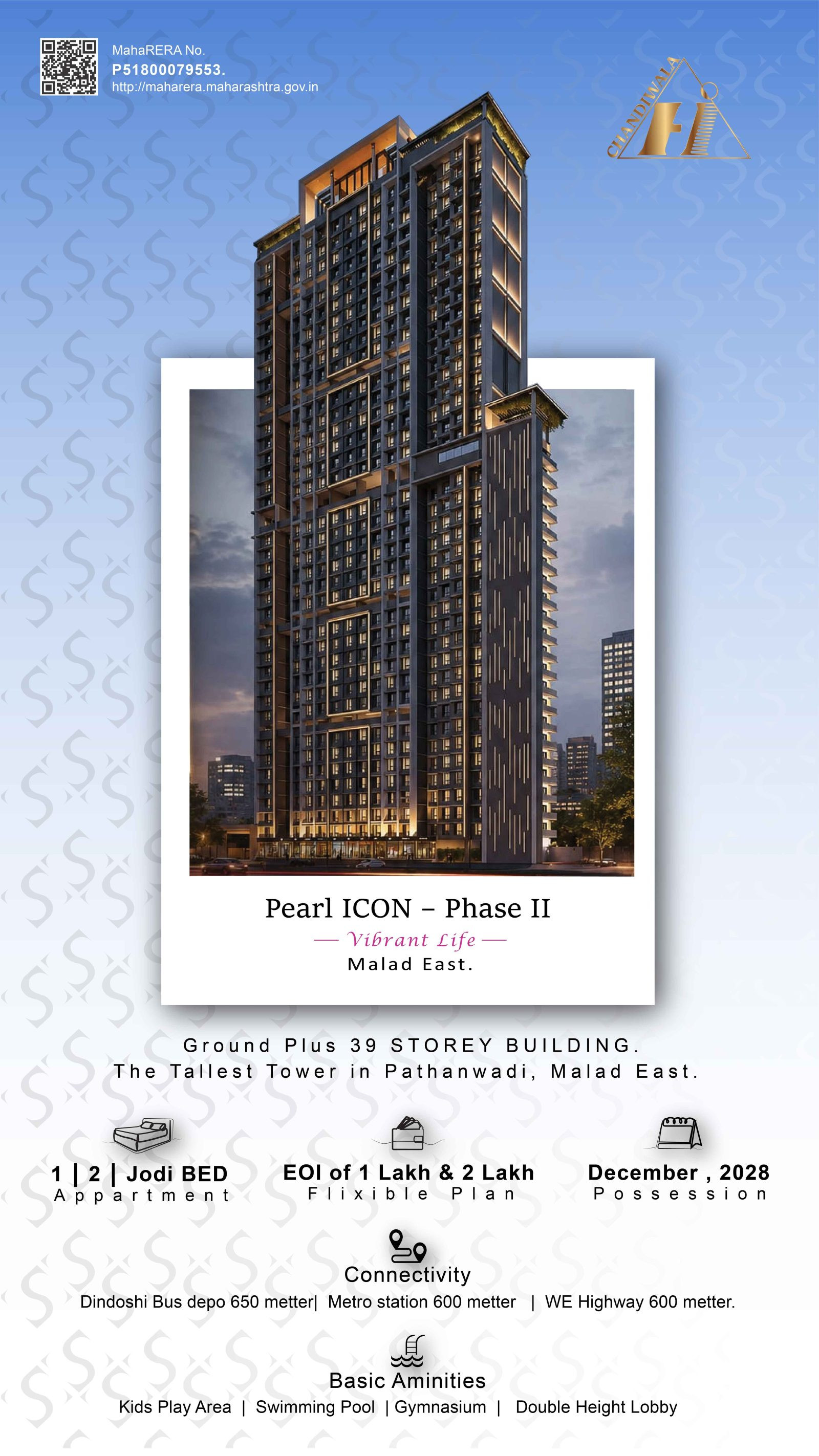 1 BHK Apartment for sale in Malad East, Mumbai