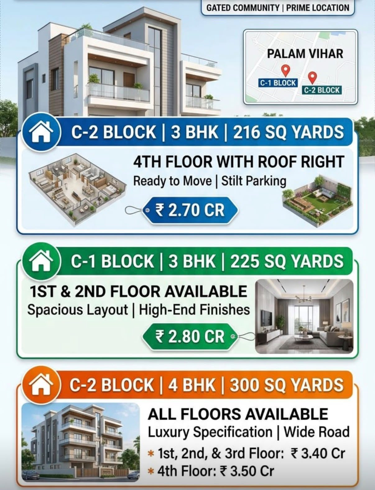 Builder Floor in Uttam Nagar, Delhi — hero photo
