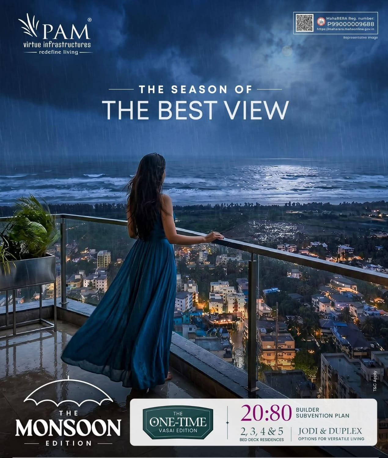 Pam infrastructure — 3 BHK in Vasai West