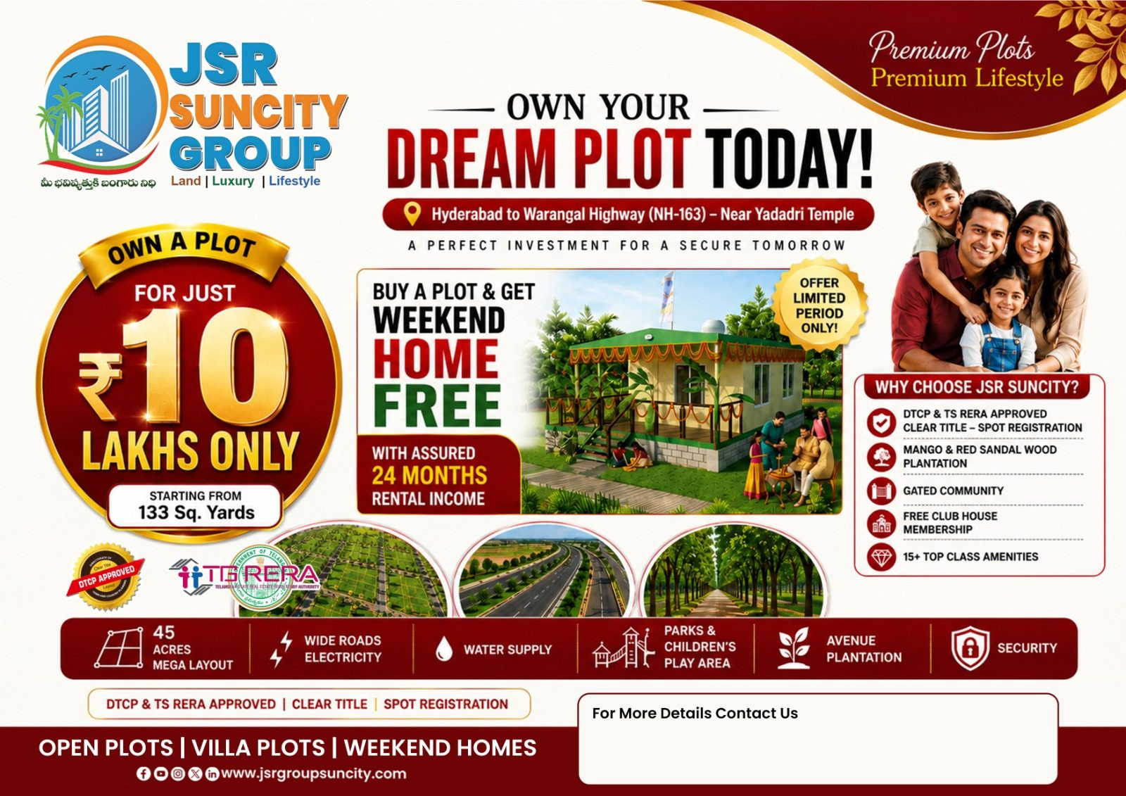 Mixed-use plot in Yadagirigutta, Bhuvanagiri — hero photo