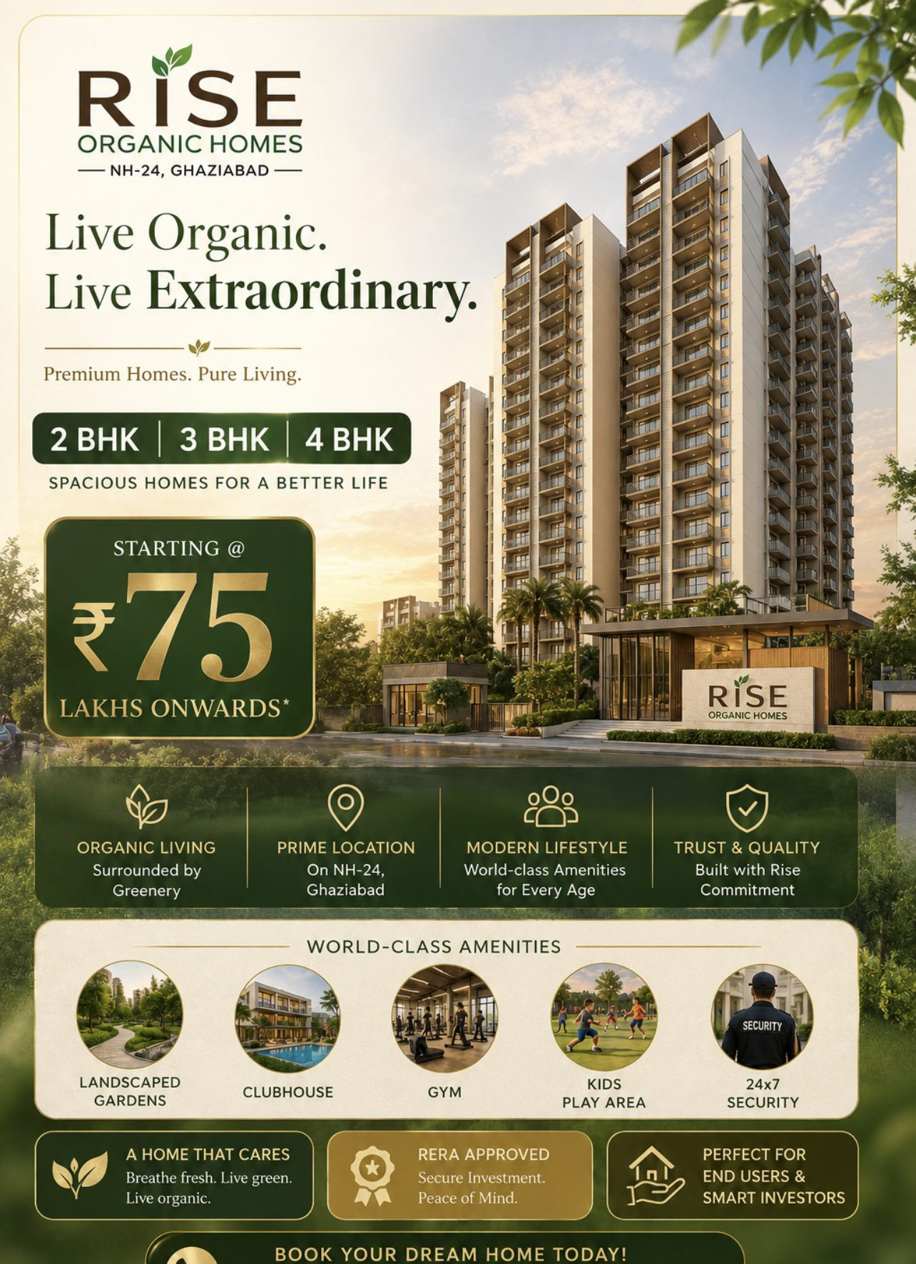 Apartment in Ghaziabad, Meerut Division — hero photo