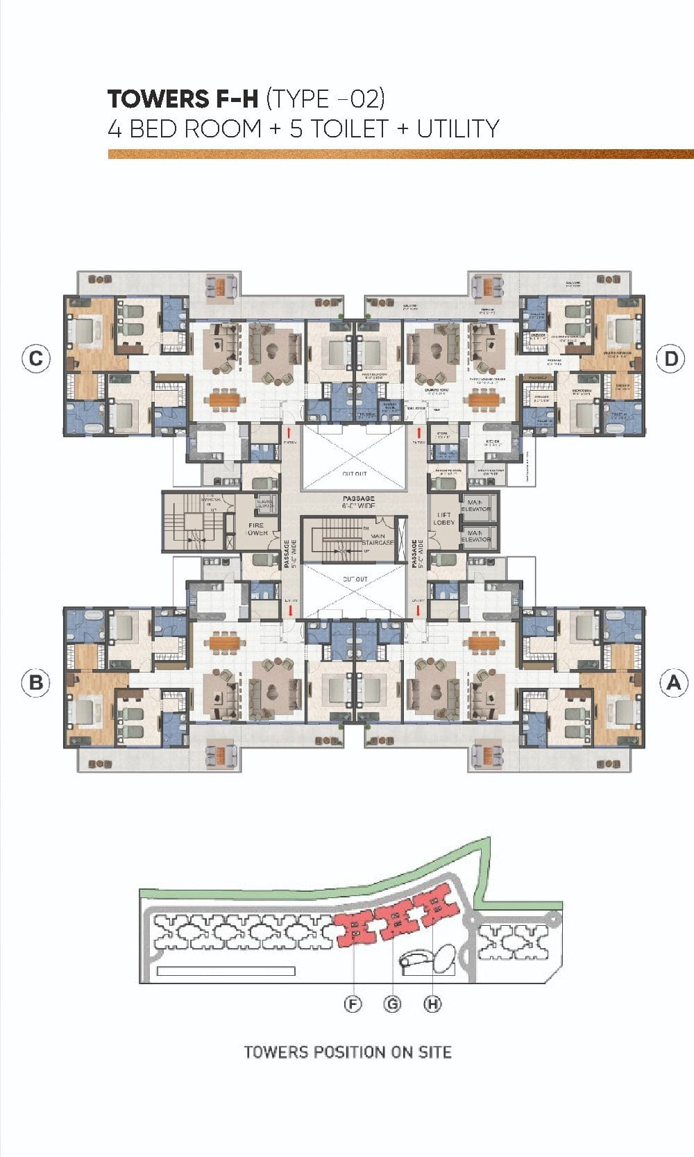 3 BHK Apartment in Sector 67, Mohali — photo 2