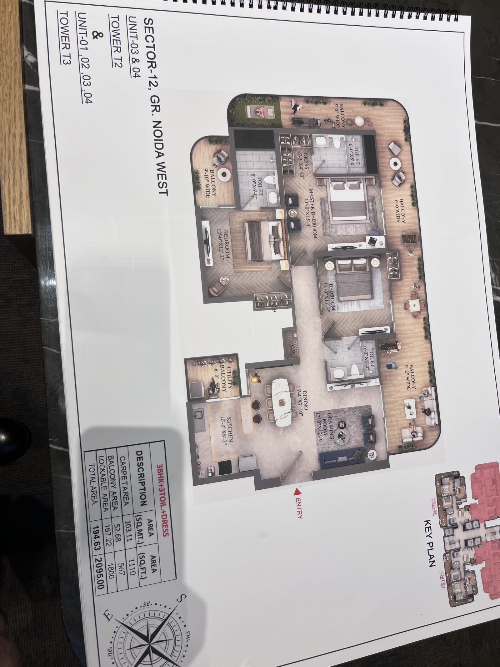 3 BHK Apartment for sale in Yakubpur, Noida