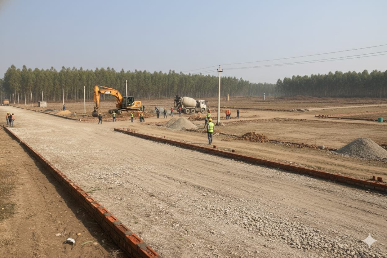 Residential plot in Madhav Nagar, Saharanpur — hero photo