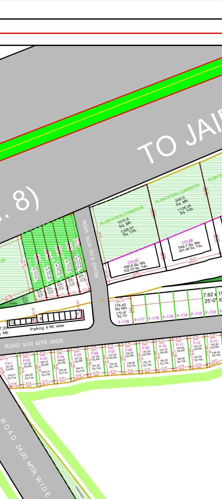 Commercial plot for sale in Ajmer Road, Jaipur