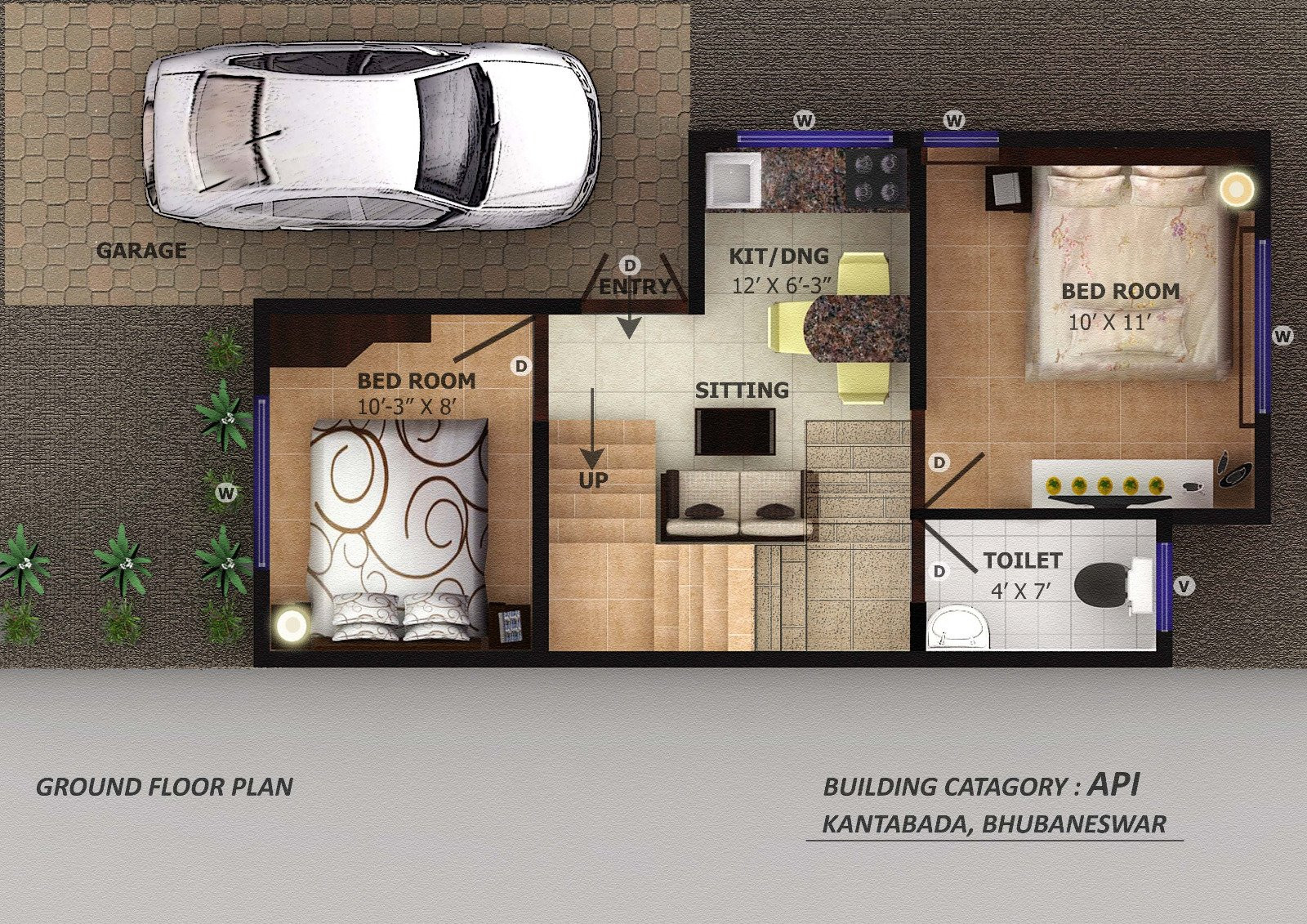 2 BHK Independent House in Bhubaneswar — photo 2
