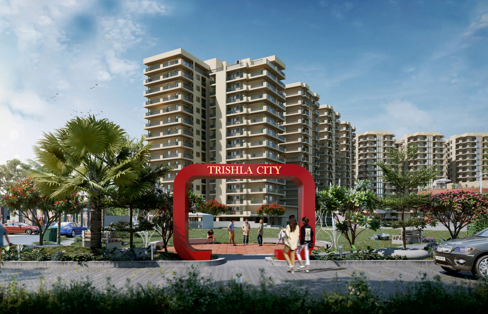 Trishla City, Luxurious Smart 3BHK, 4BHK,5BHK PENTHOUSE in Chandigarh Zirakpur