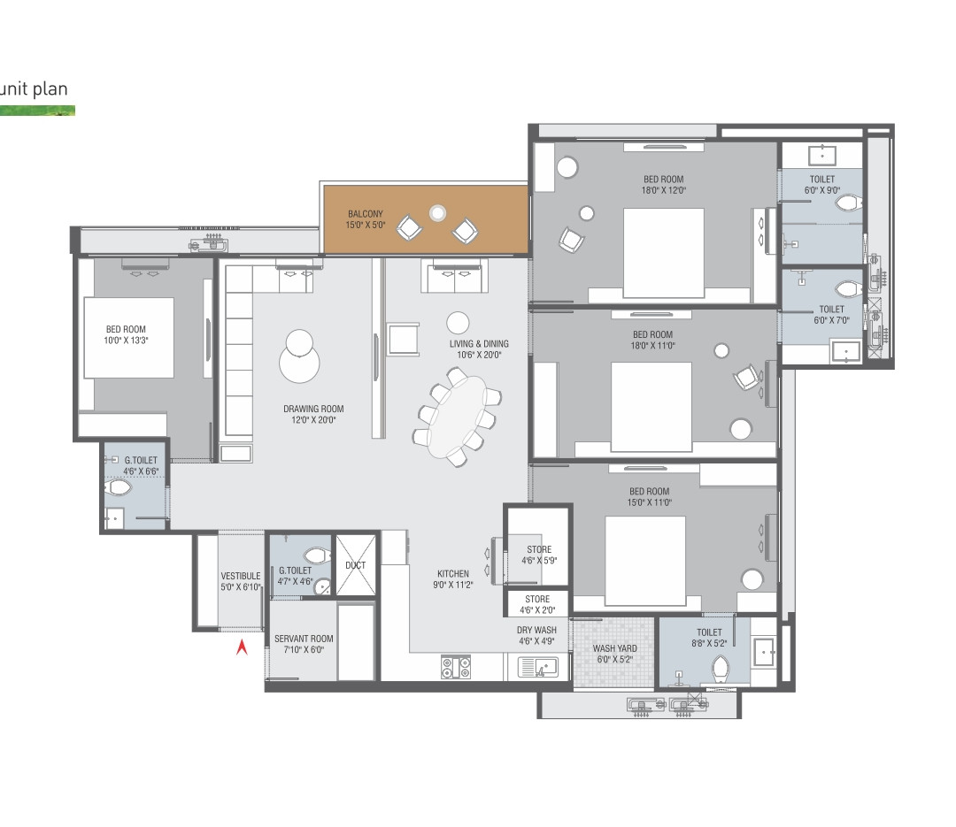4 BHK Apartment in Ahmedabad — hero photo