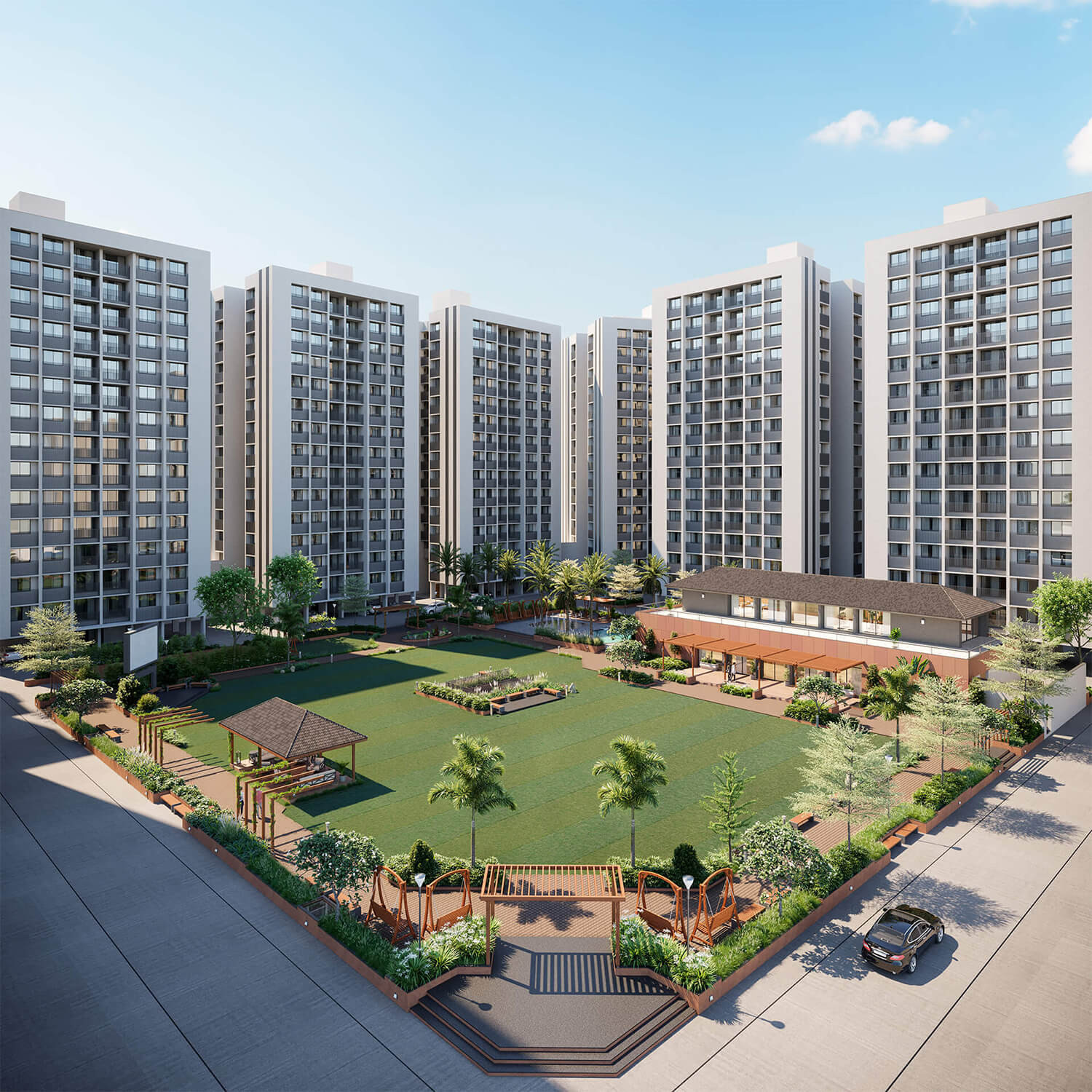 3 BHK Apartment in South Bopal, Ahmedabad — photo 3