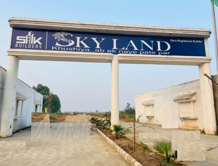 SKYLAND  LALRU 100 GAJ ,150 GAJ ,200 GAJ  PLOT IN LALRU