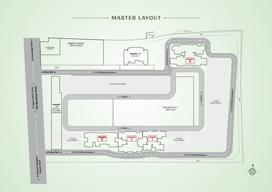 2 BHK Apartment for sale in Kharadi, Pune