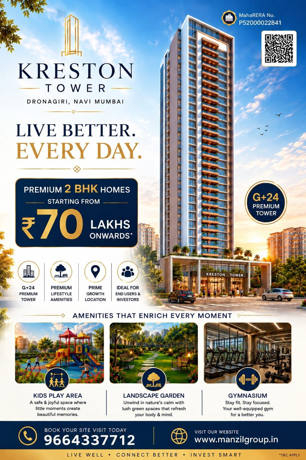 Apartment in Dronagiri, Navi Mumbai — hero photo