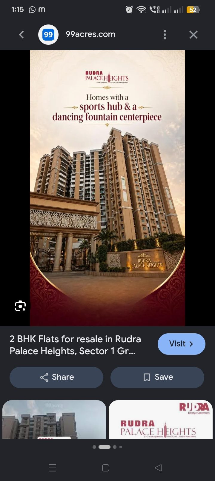 1 BHK Apartment for sale in Sector 1, Noida