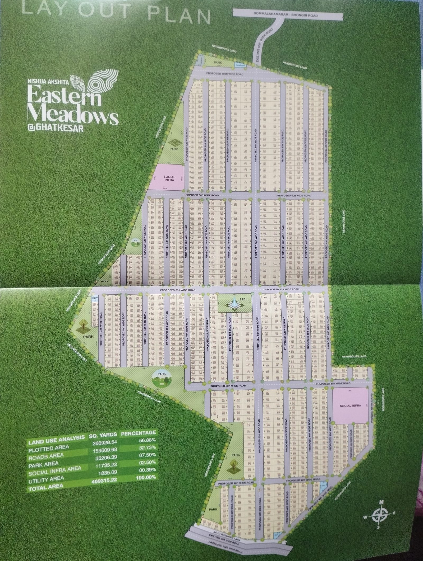 Residential plot for sale in Ghatkesar, Hyderabad