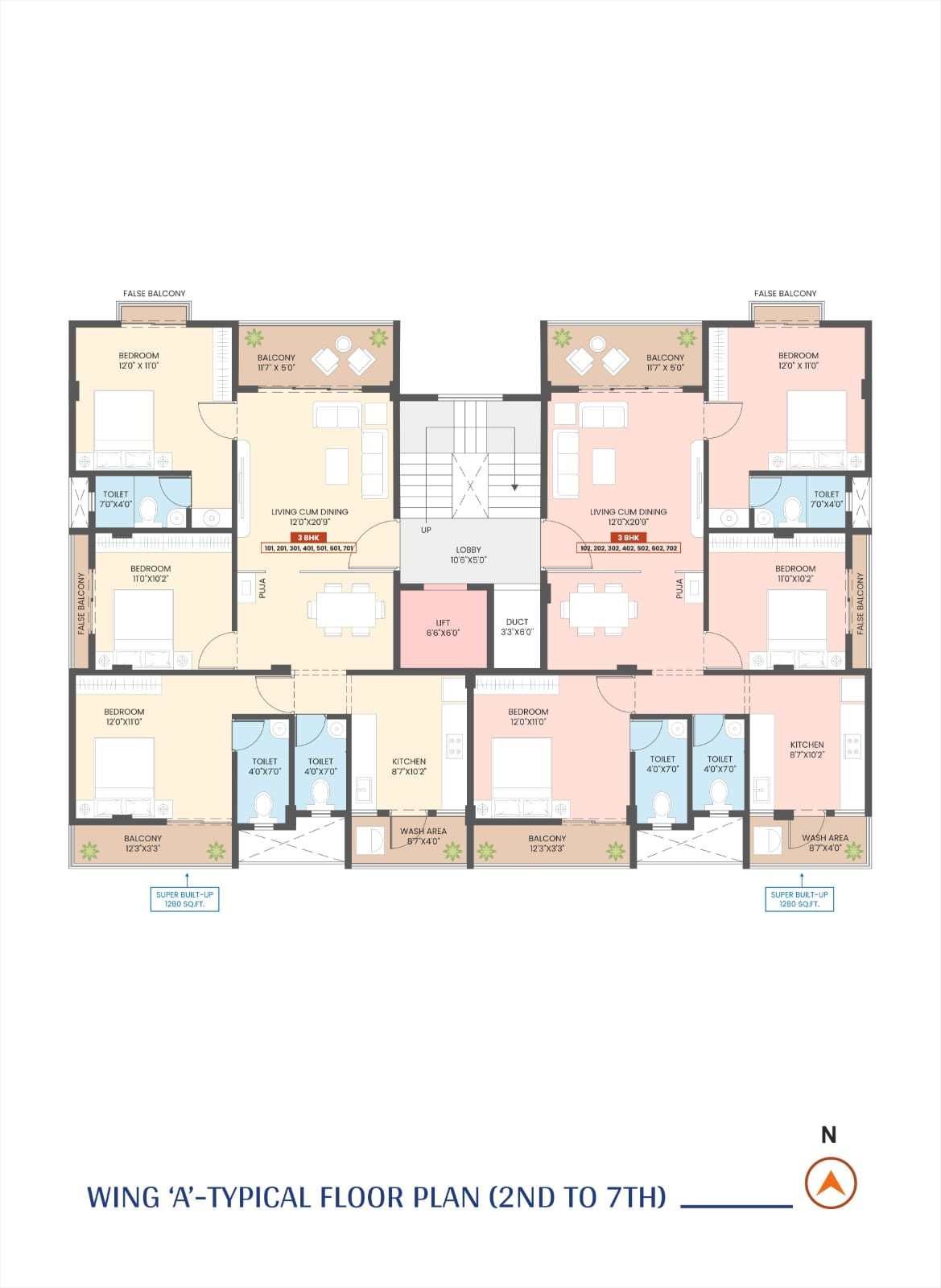 2 BHK Apartment in Hudkeshwar Road, Nagpur — photo 5