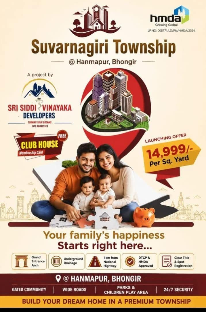 Residential plot for sale in Hyderabad