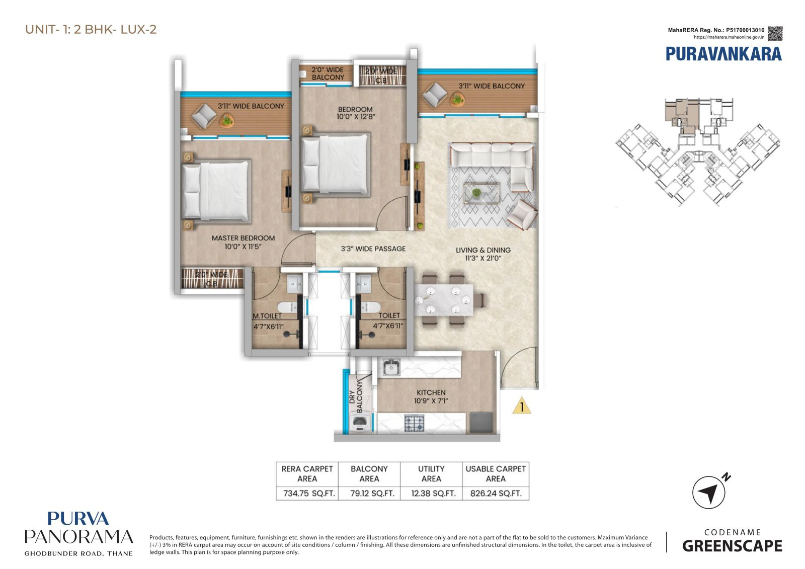 Apartment in Hiranandani Estate, Thane — hero photo