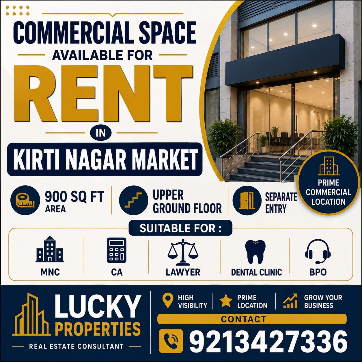 Office in Kirti Nagar, Delhi — hero photo
