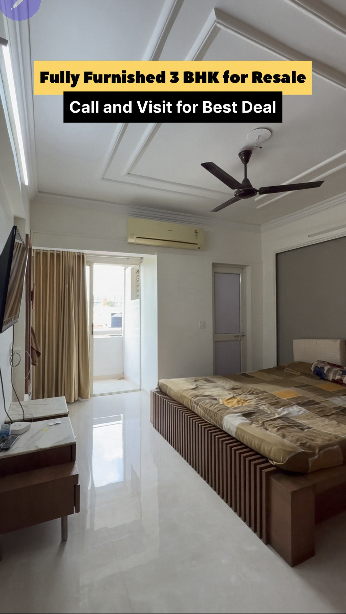 2ND MASTERBED WITH BALCONY