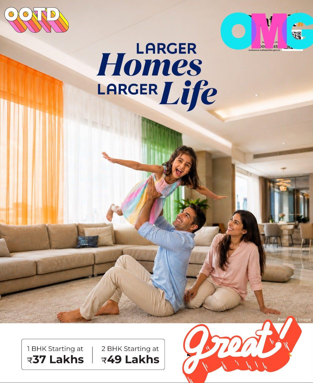 3 BHK Apartment for sale in Naigaon East, Mumbai