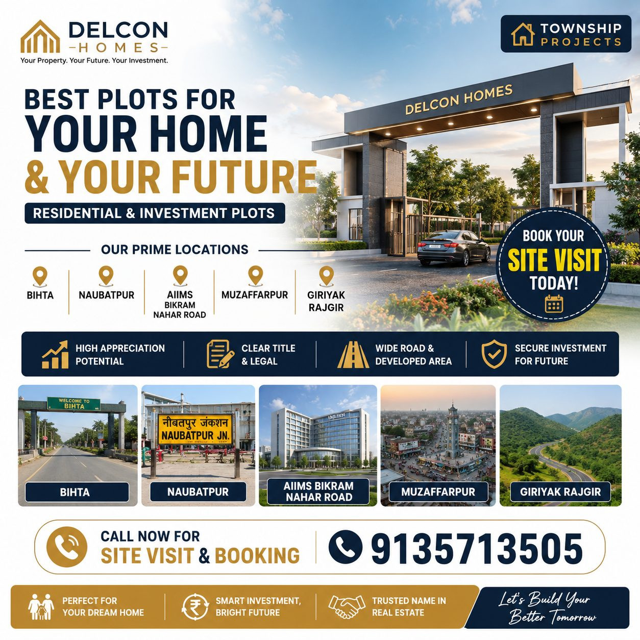 Residential plot in Bihta — hero photo