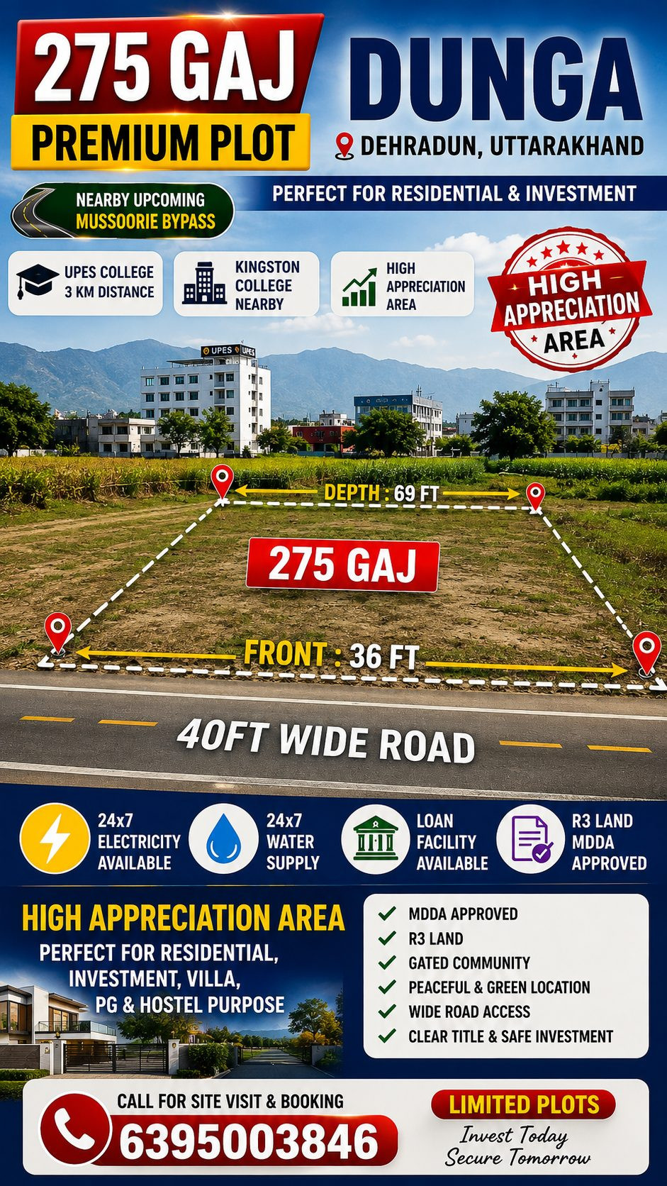 Residential plot in Dehradun, Garhwal Division — hero photo