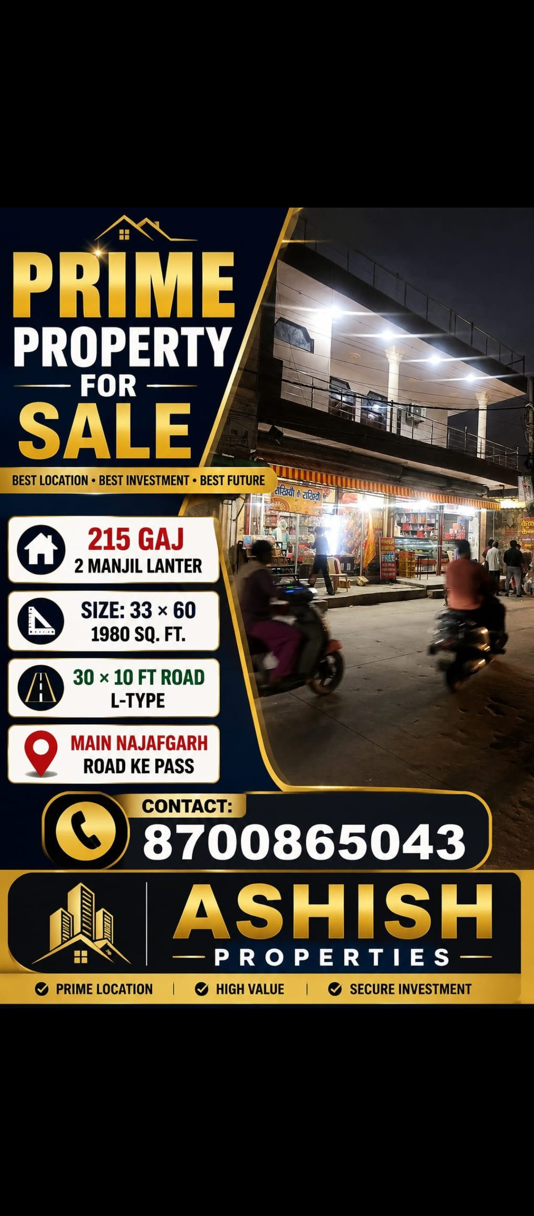 5+ BHK Independent House for sale in Nilothi, Delhi