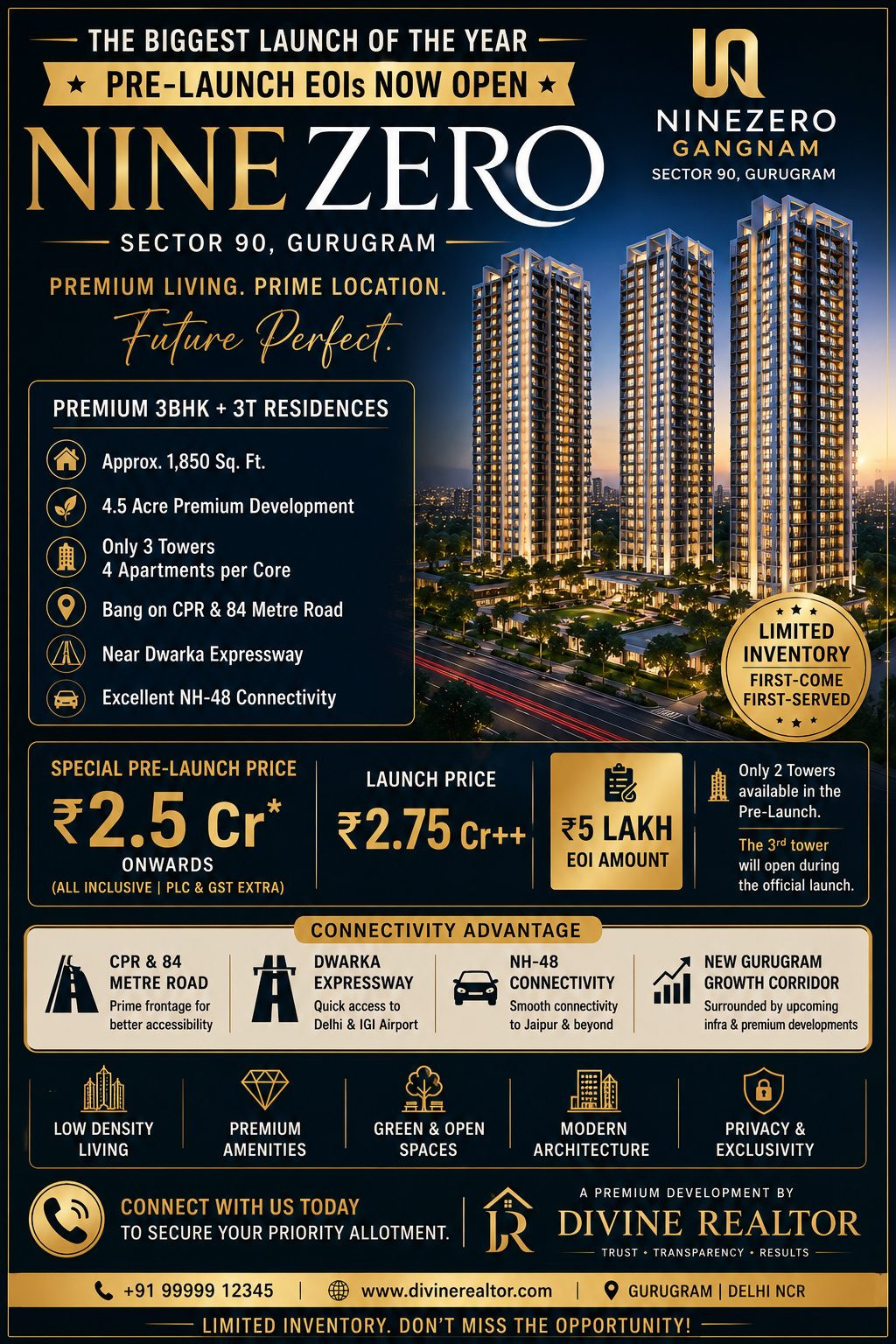 3 BHK Apartment for sale in Gurgaon Rural, gurugram