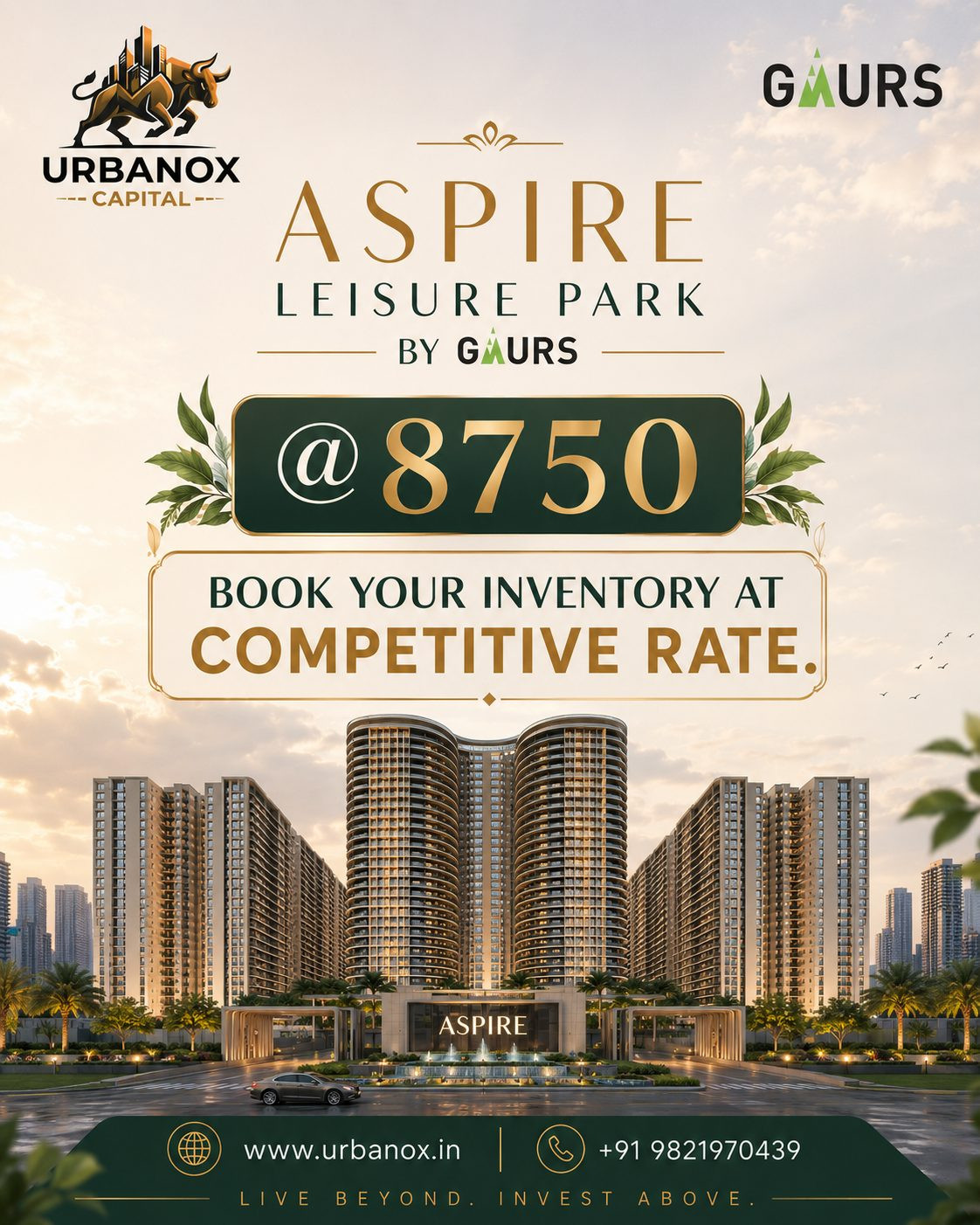 3 BHK Apartment for sale in Greater Noida West Road, Noida