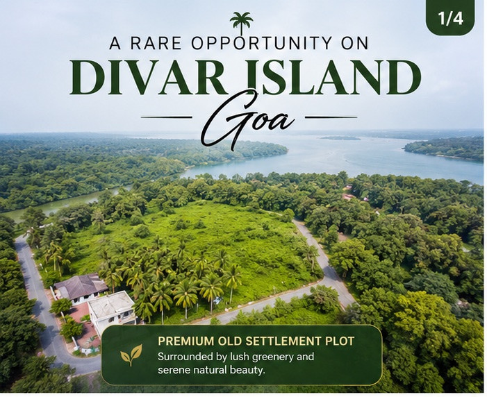 Property for sale at Divar island 4000sqm