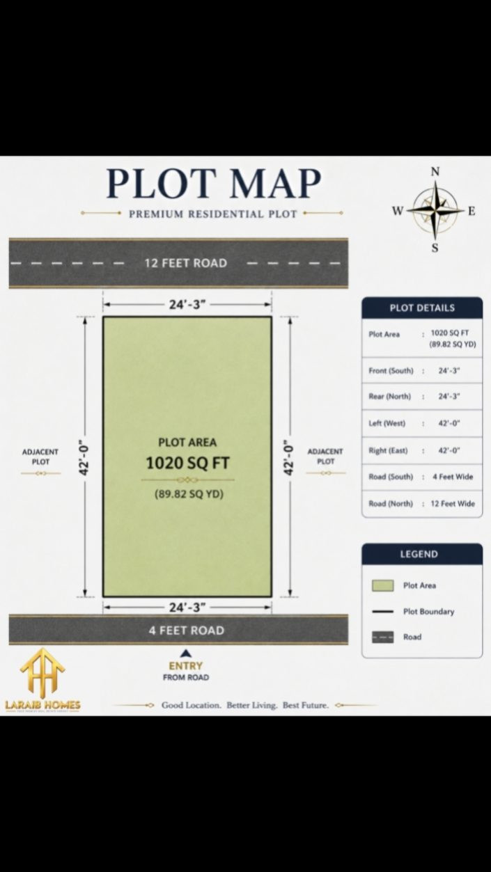 Residential plot in Federal Colony, Patna — hero photo