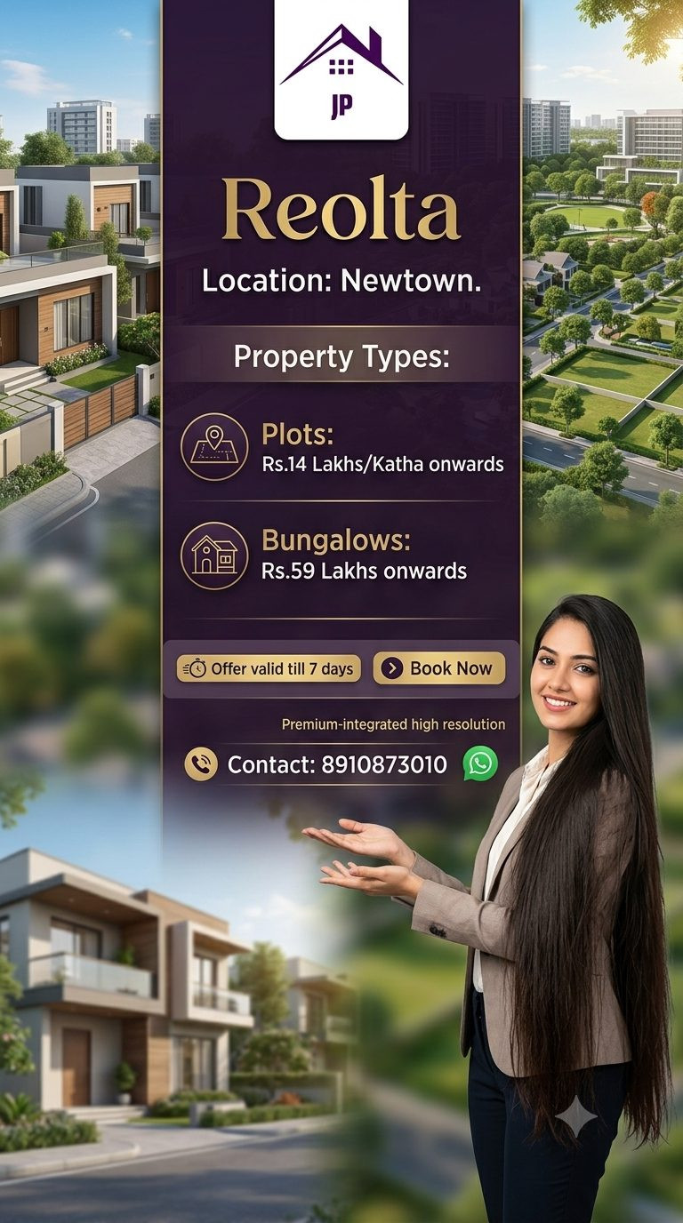 Residential plot for sale in Action Area III, Kolkata